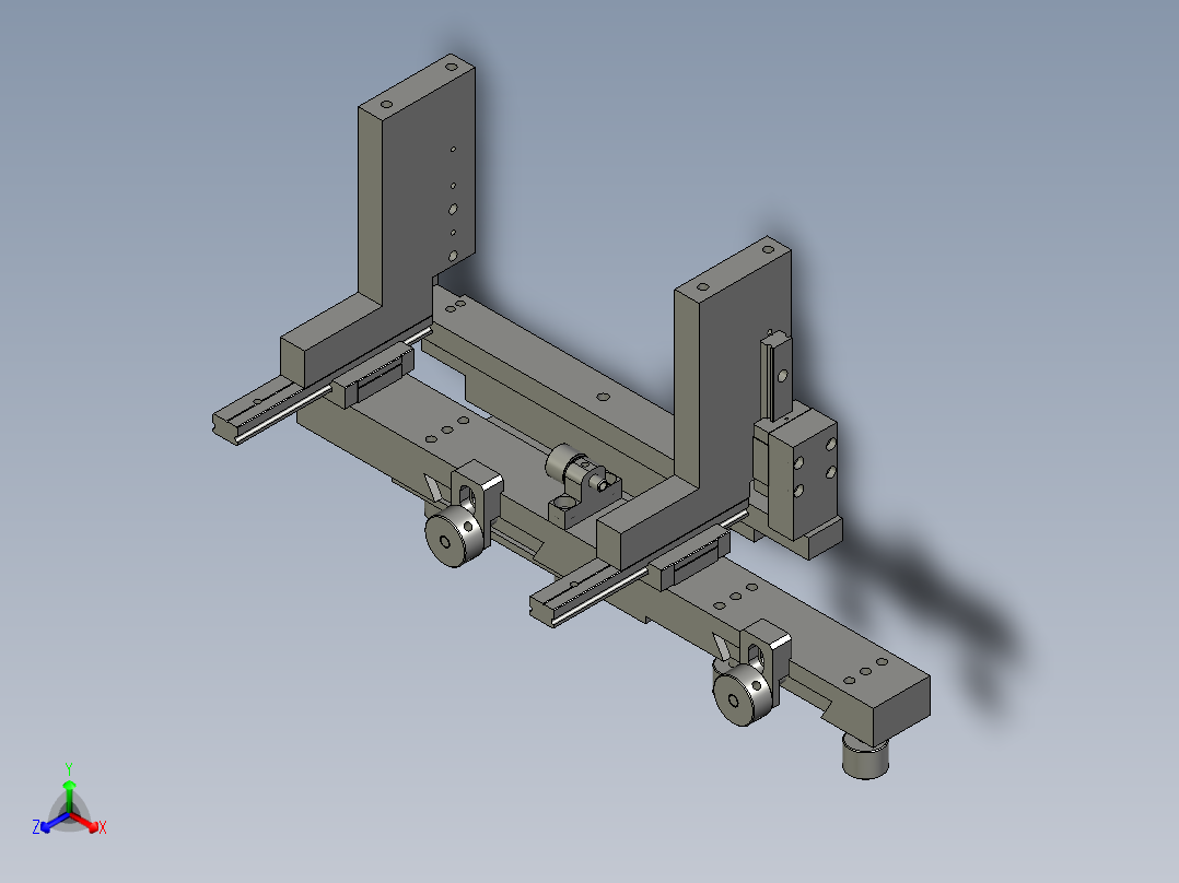 P127-SHY-插片推料部分正等轴测图