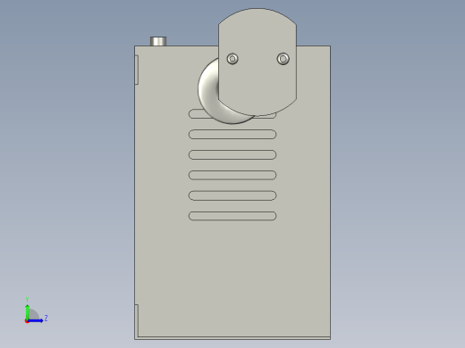半自动堆垛车-蓄电池充电器HBC1218左视缩略图