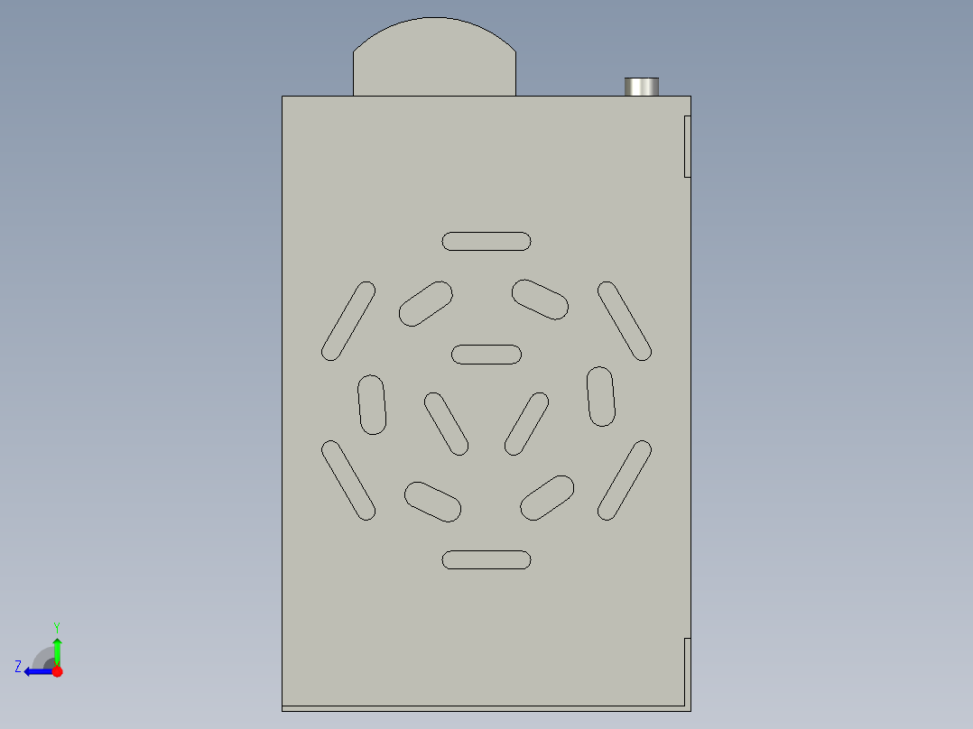 半自动堆垛车-蓄电池充电器HBC1218右视图
