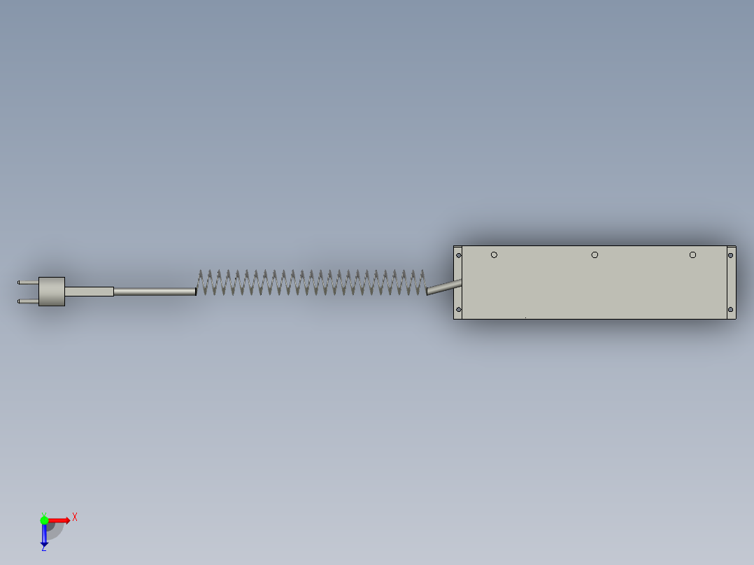 半自动堆垛车-蓄电池充电器HBC1218俯视图