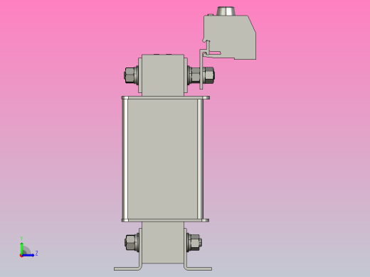 三相扼流圈左视缩略图