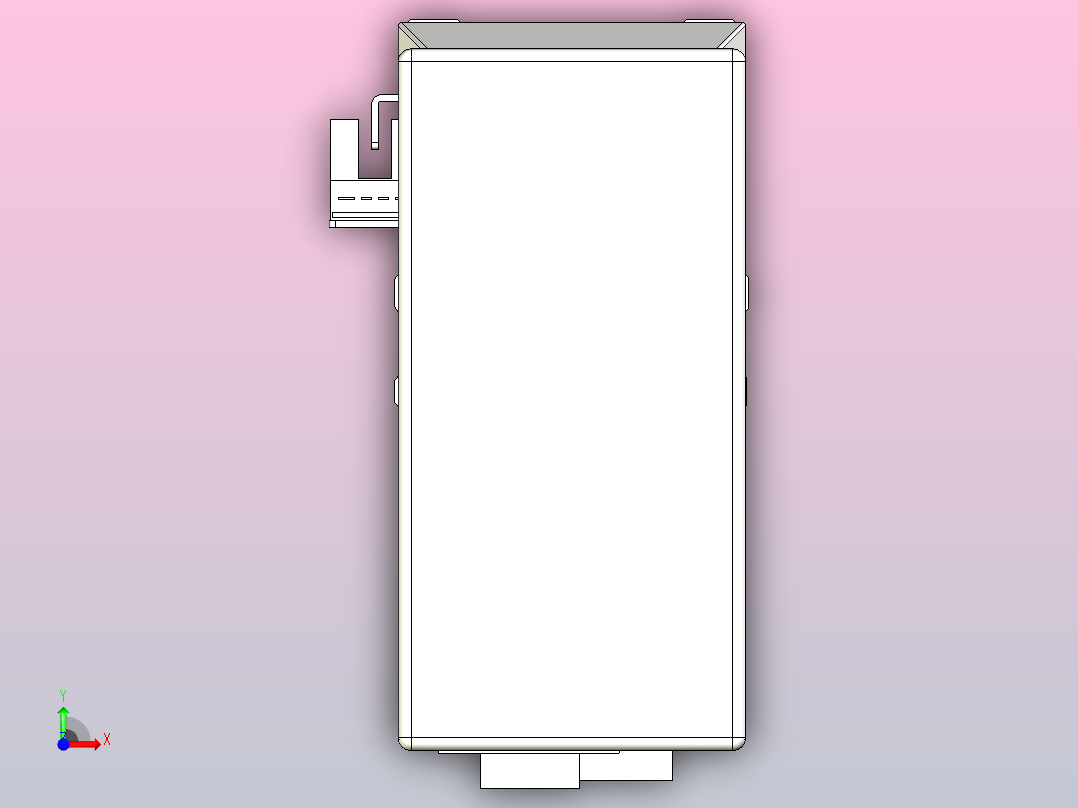 滚珠丝杠线性轴TPA-GCRS-50-1205C-L200-MP-M10-N3前视图