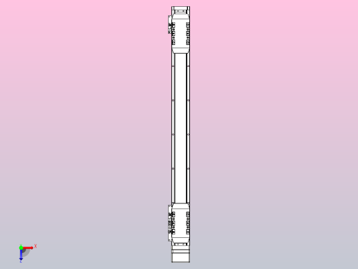 滚珠丝杠线性轴TPA-GCRS-50-1205C-L200-MP-M10-N3俯视缩略图