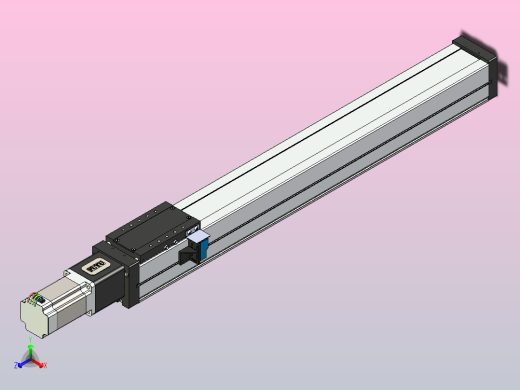 FSL80 直线模组[FSL80-E600-10C7-BC-B57]正等轴测缩略图