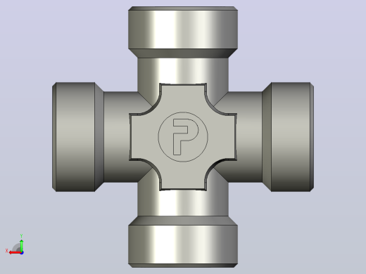 EO管接头联合十字K18L71X.igs后视缩略图