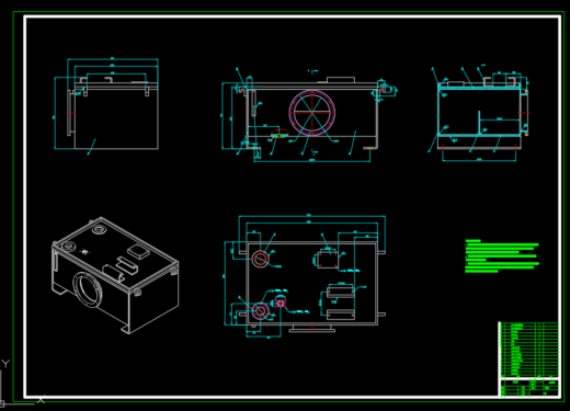 液压泵站设计（SW+CAD+说明书）缩略图