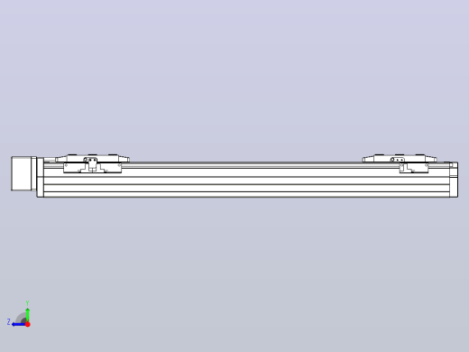 滚珠丝杠线性轴TPA-GCRS-80-1610C-L175-MR-M20-N3右视缩略图