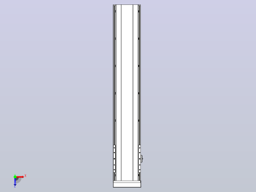 日规模组半封闭丝杆TPA-HNR-202D-2510C-L950-MP-C-P75-N3俯视缩略图