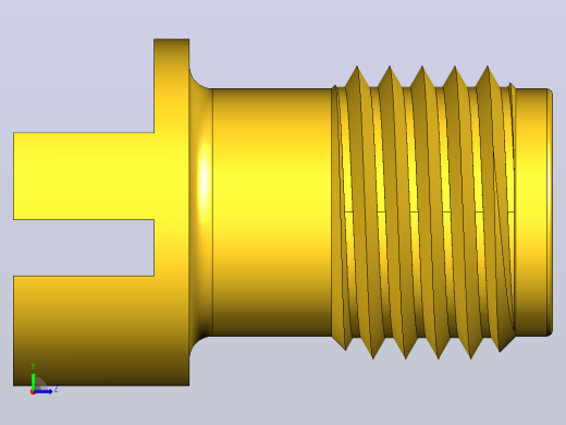 Johnson - Cinch - Bel 2.92毫米40 GHz、50欧姆、0.048英寸PCB边缘连接器左视缩略图