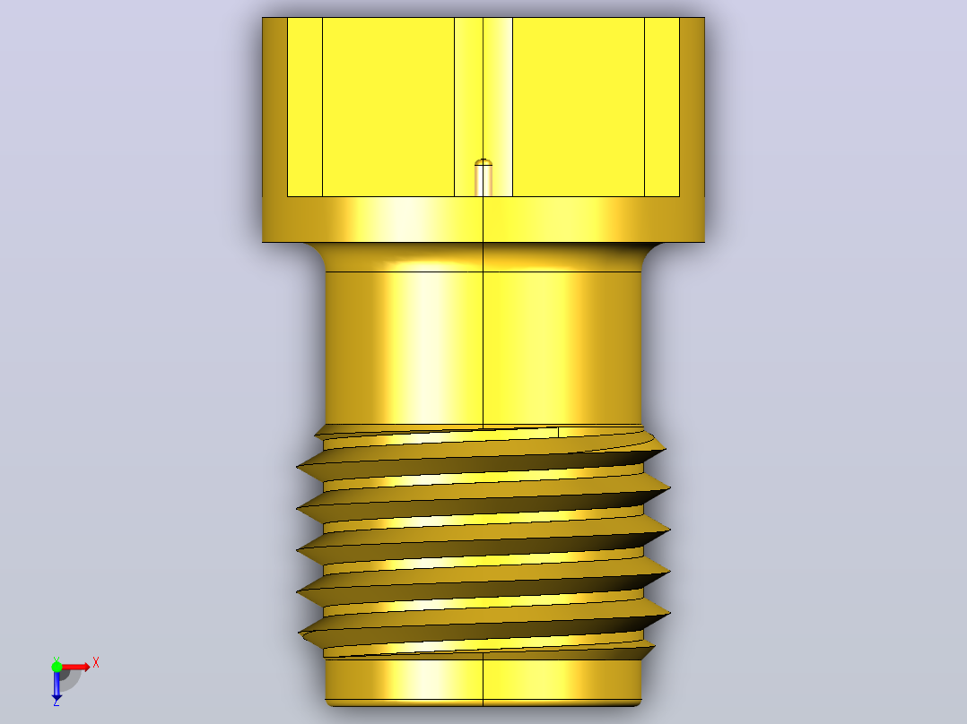 Johnson - Cinch - Bel 2.92毫米40 GHz、50欧姆、0.048英寸PCB边缘连接器俯视图