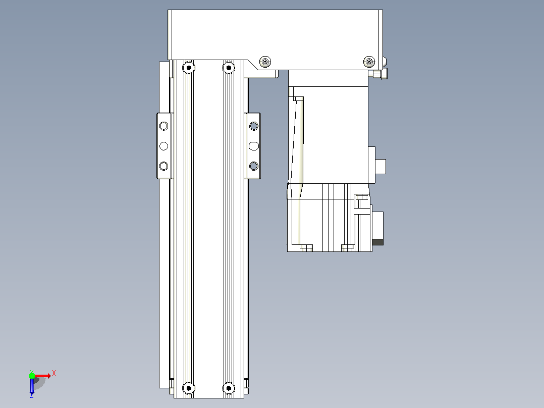 钢基模组TPA-KNR-4002C-150A1-MR-H1S0俯视图