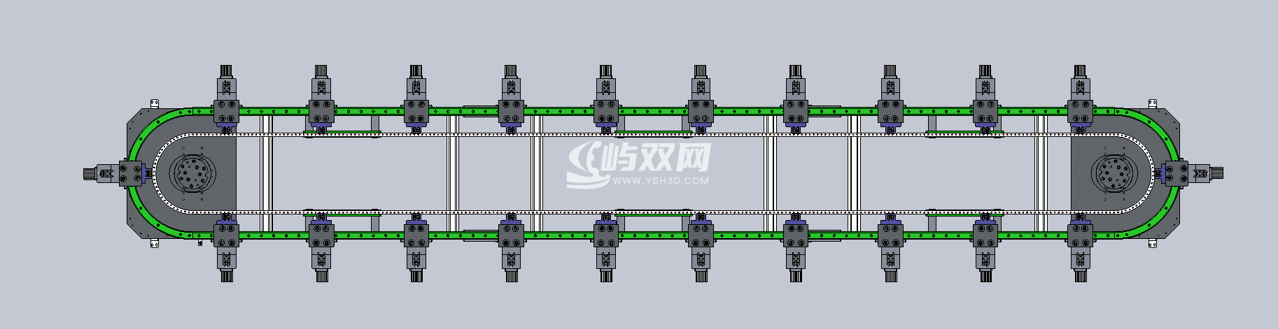 V50-400椭圆链条环形导轨（型材）