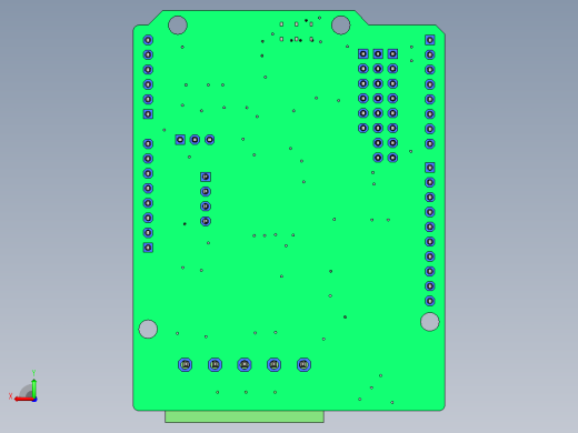 Arduino 的 RS485 扩展板模块后视缩略图