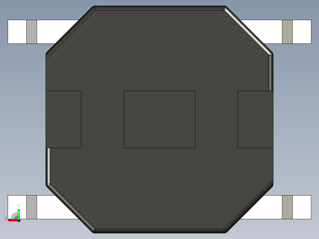 B3001304-4.8x4.8mm 按键开关 SMD 按键后视图