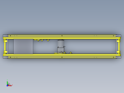 2列平皮带输送机俯视缩略图