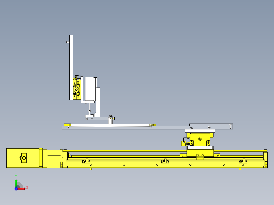芯片转移机构前视图