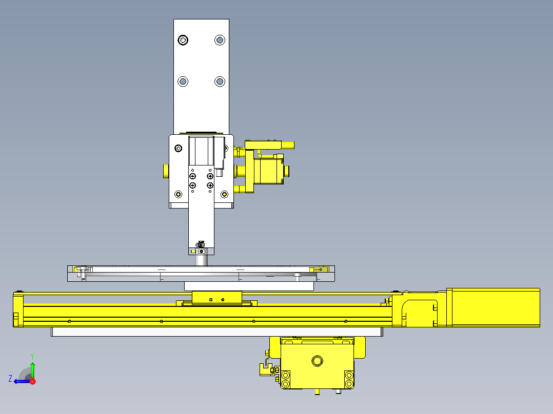 芯片转移机构右视图