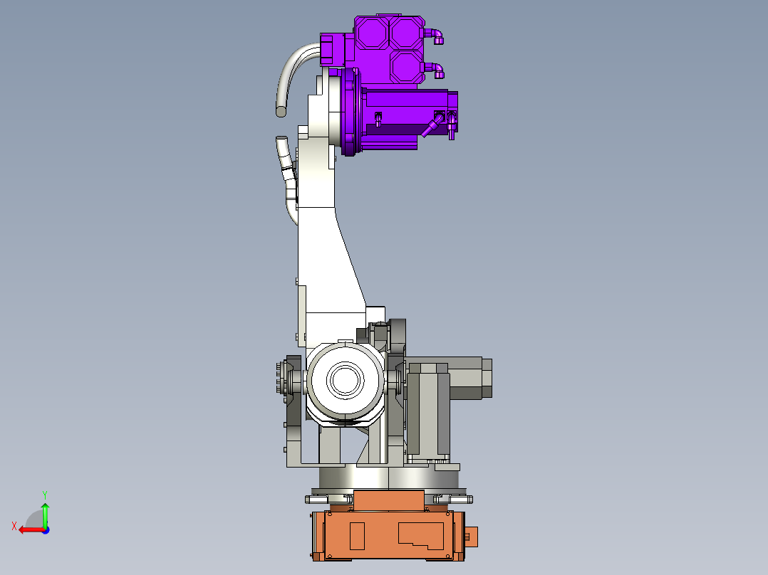 发那科fanuc-430-robot后视图