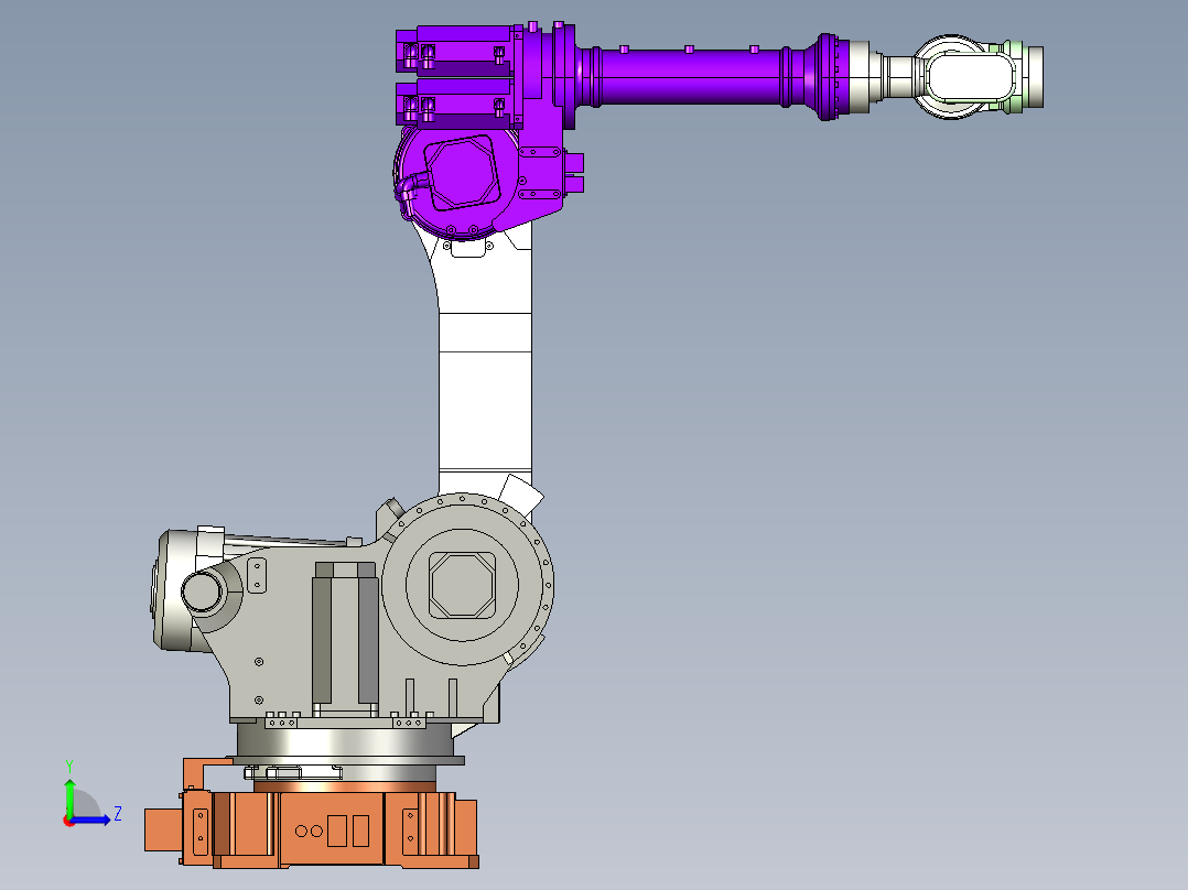 发那科fanuc-430-robot左视图