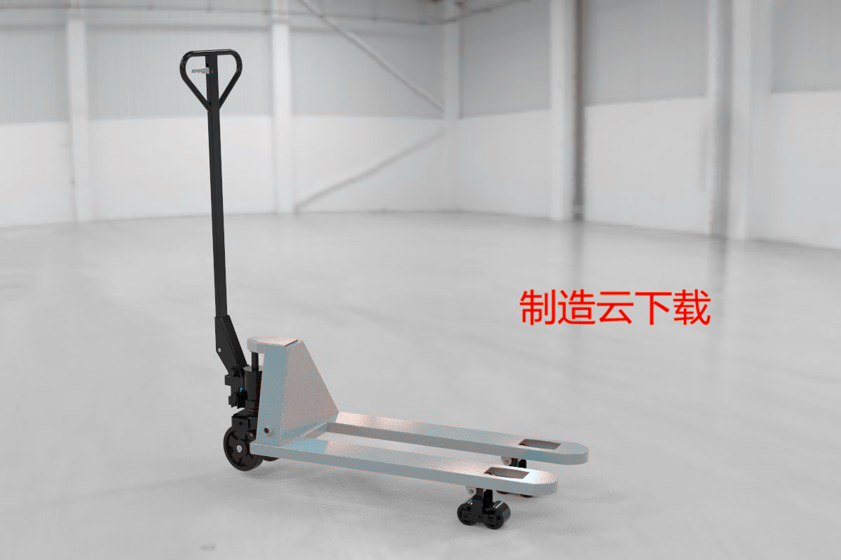 手动液压搬运车3D模型