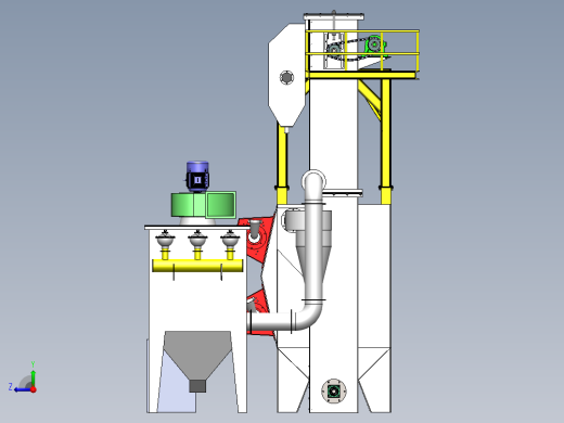 Q376吊钩式抛丸机右视缩略图