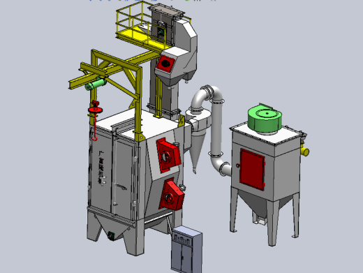 Q376吊钩式抛丸机缩略图