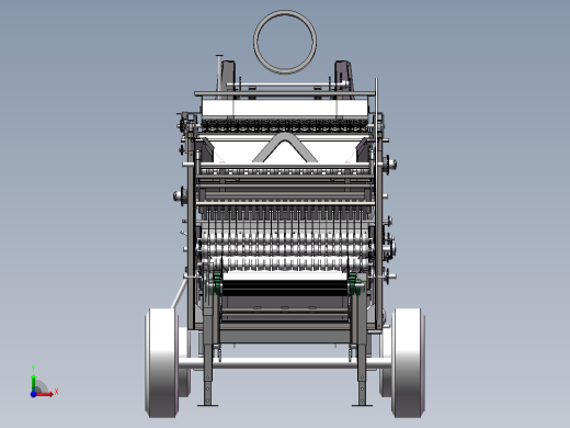 种薯切块机3D前视缩略图