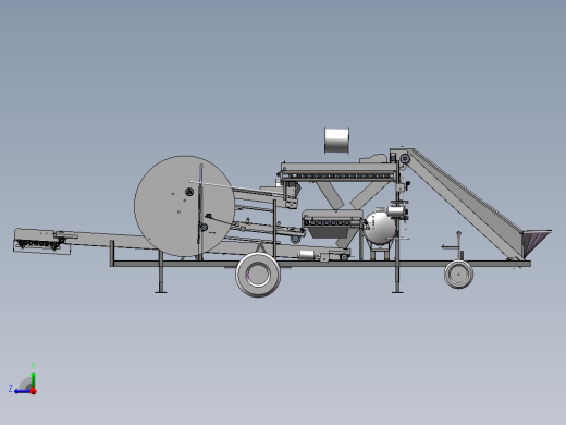 种薯切块机3D右视缩略图