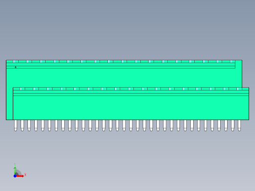DEGSON 2EDG 系列 5.0mm 可插拔接线端子组-2EDGVTC-5.0-34P-14-00AH前视缩略图