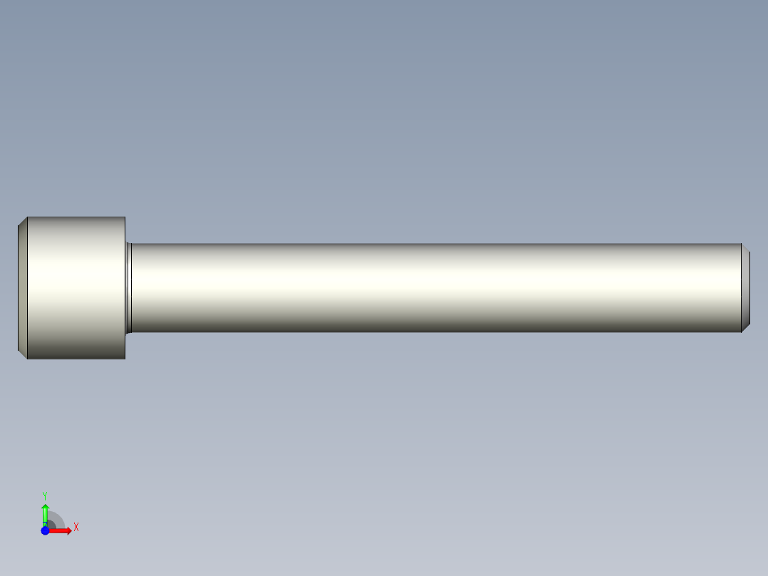 内六角螺钉-BOLT-M10-70-50-12-16-10-C1.stp前视图