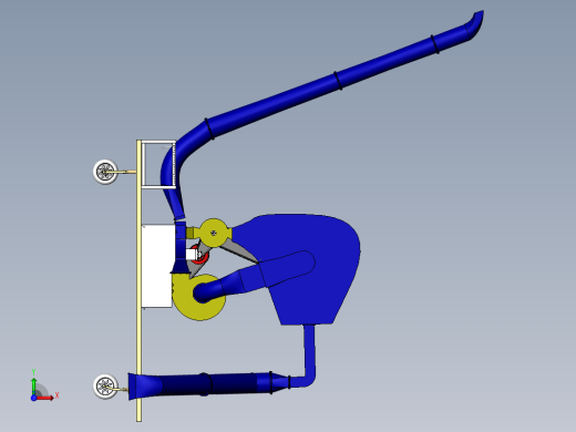 离心式棉花堆垛机的设计[三维SolidWorks]前视缩略图