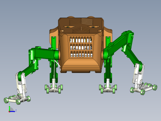 仿生青蛙模型设计资料左视缩略图