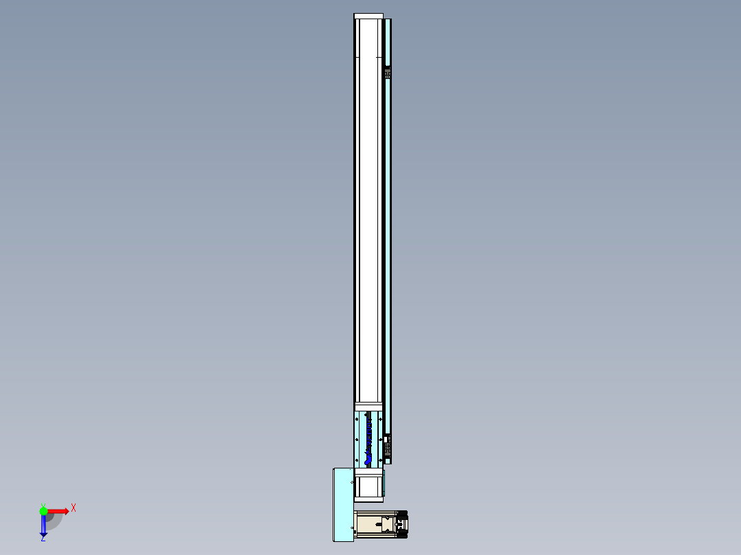 欧规系列-LB6A-L65-S800-BR-ZP40-C3俯视图