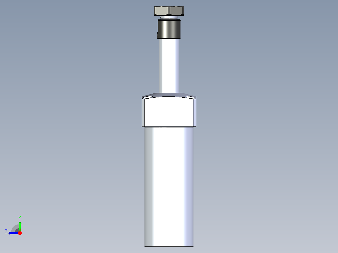 KOSMEKLHA0360-SR-Q30_R01多系列多零件图纸模型右视图