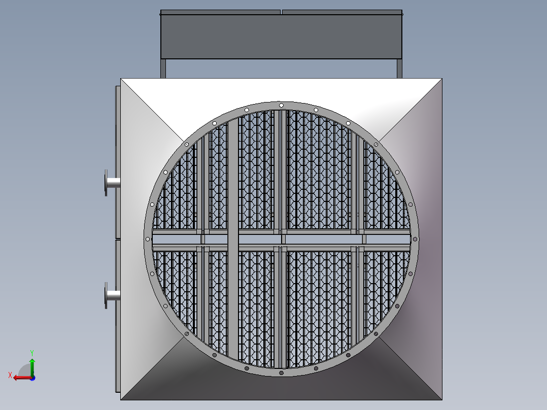 等离子发生器后视图