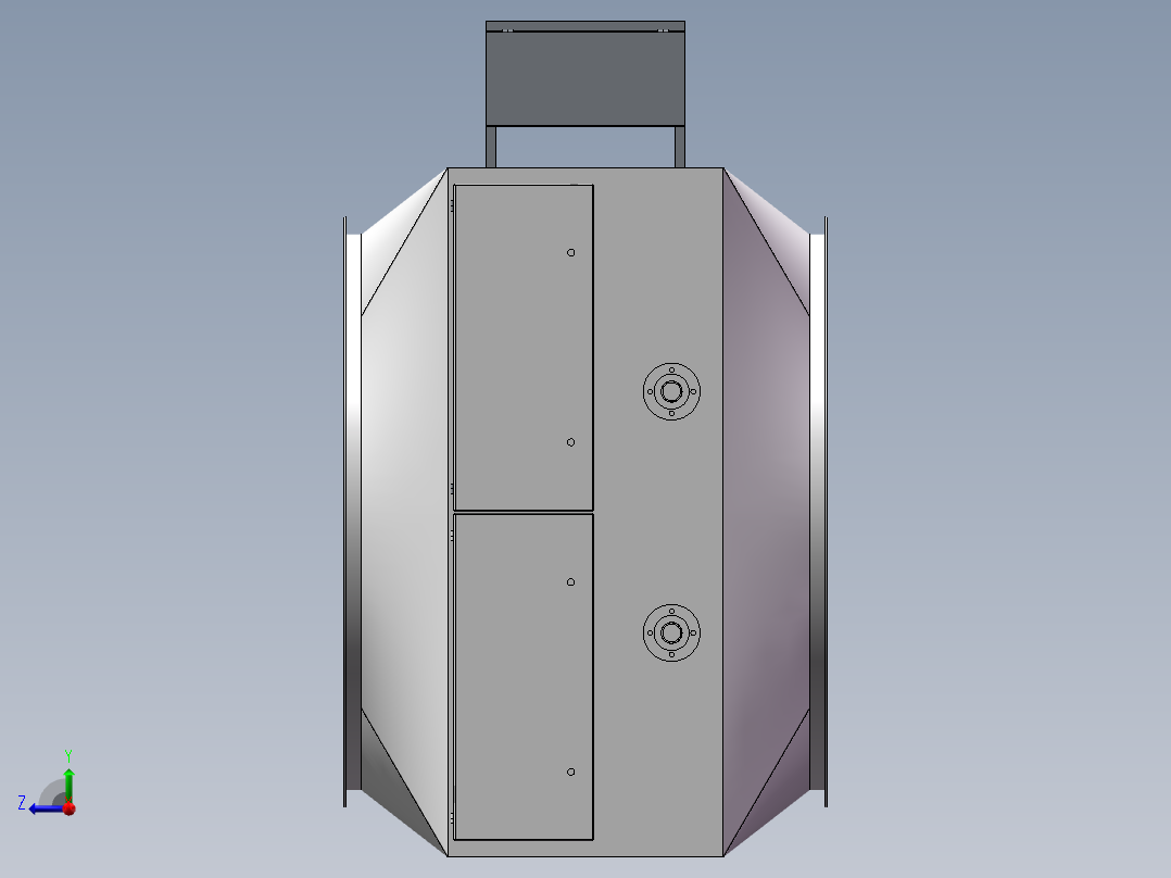 等离子发生器右视图