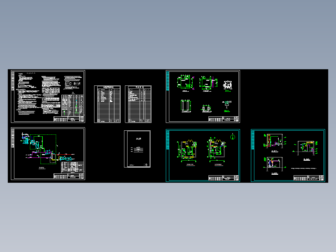 某区人民法院换热站施工图