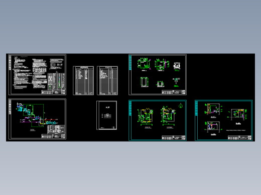 某区人民法院换热站施工图