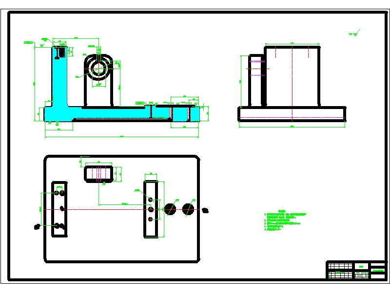 2G021--液压缸头钻孔夹具设计