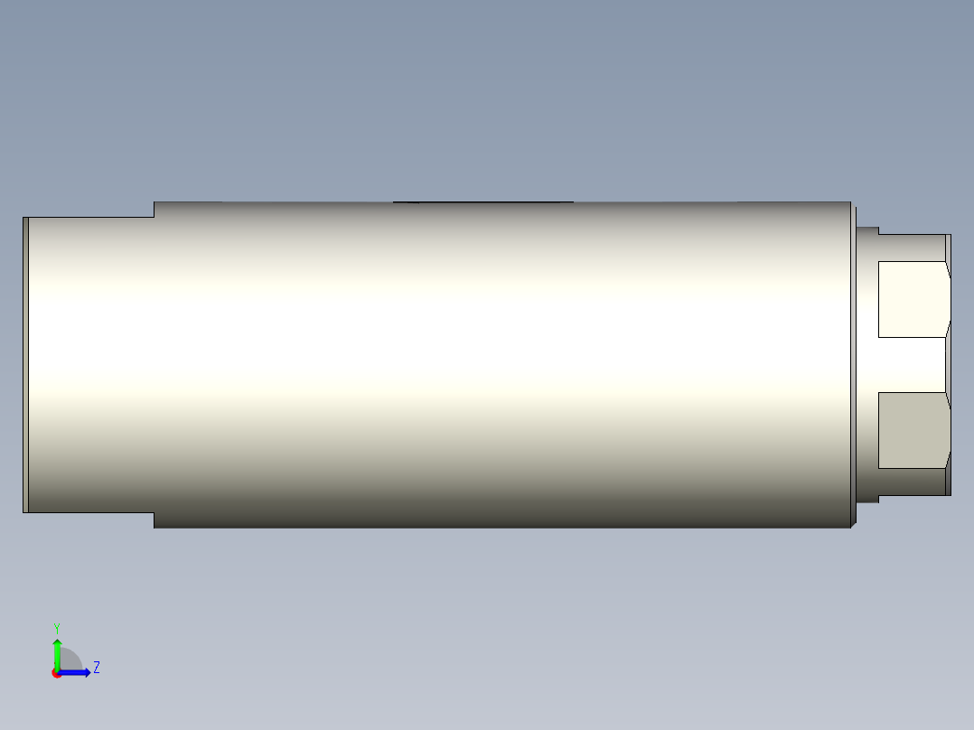 14ST18单向阀左视图