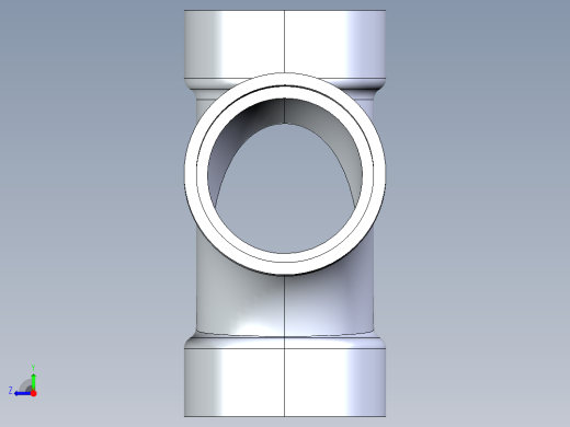 船舶管路系统S15_SeaDrainPLUS_DoubleSanitaryTee-SxSxSxS_37E161902_2in Sea Drain Plus - Sanitary Double Tee - SxSxSxS右视缩略图