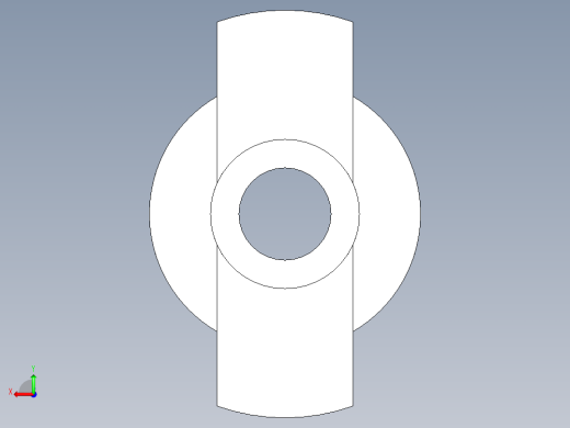 定位配件2311(B)-3D多系列多零件图纸模型后视缩略图