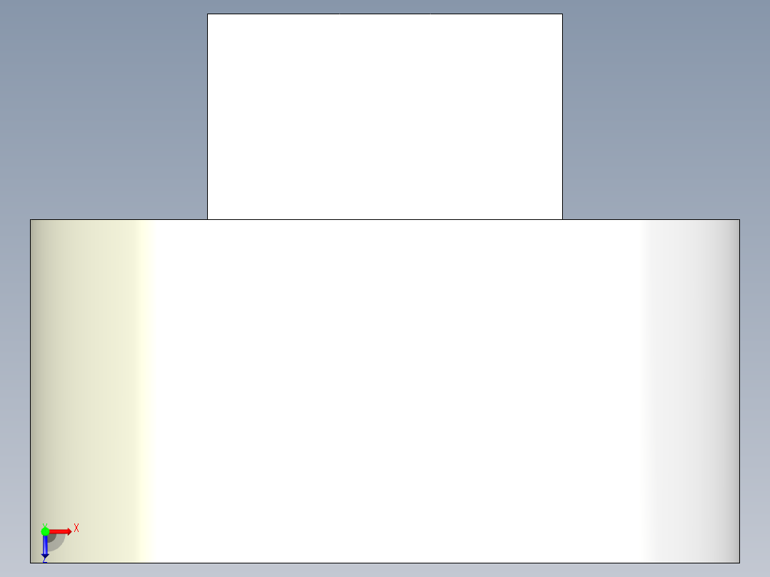 定位配件2311(B)-3D多系列多零件图纸模型俯视图