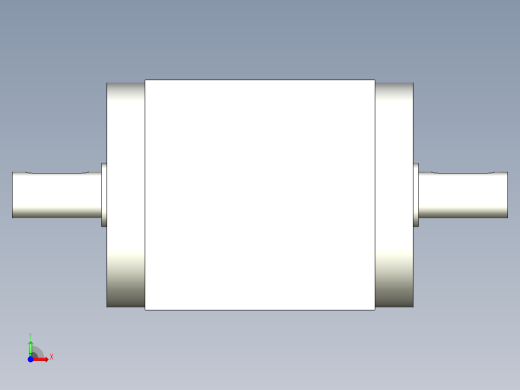 换向器PW90双轴 PGH90T-L3 19-70-90-M6.stp前视缩略图