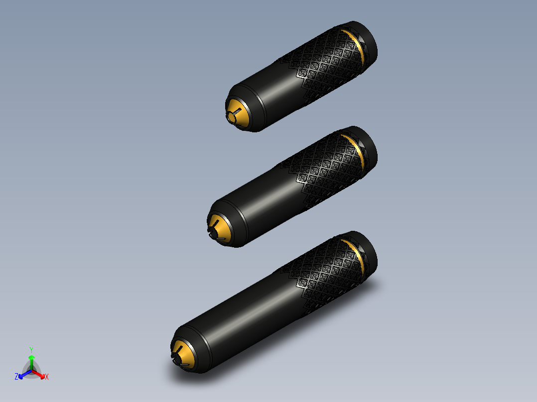 消音器7正等轴测图