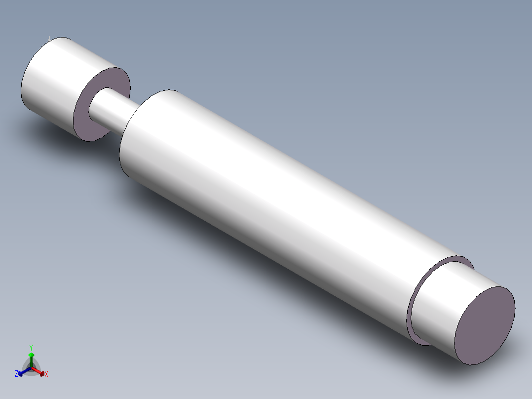 缓冲器正等轴测图