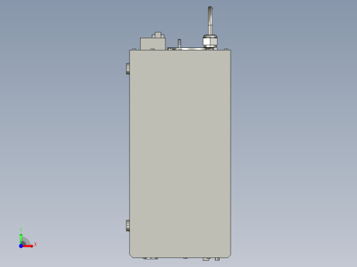 基恩士ML-Z9500_kc图纸模型前视缩略图