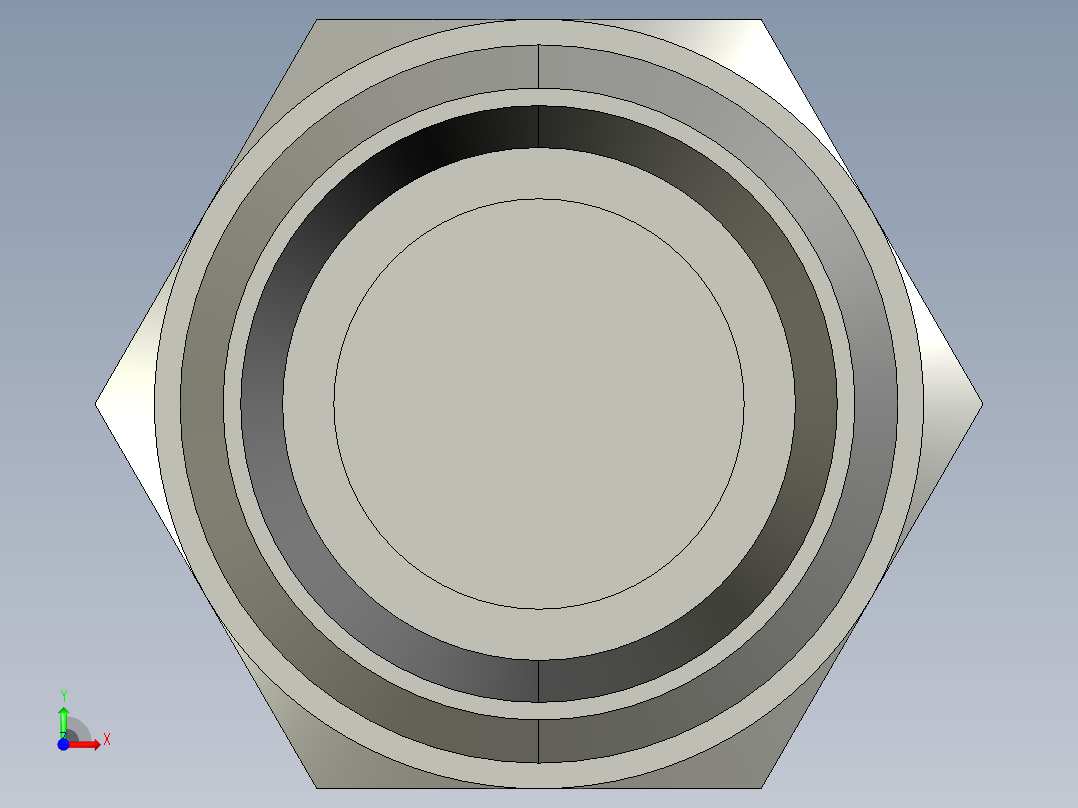 卡套式工业通用硬管接头10_pnu-s前视图