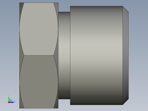 卡套式工业通用硬管接头10_pnu-s左视缩略图