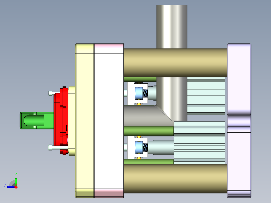 R4-笔记本CNC工装夹具三维模型CNC6-0906右视图